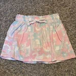 Pastel Tie-Dye Skirt